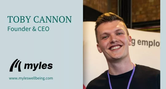 Founder Spotlight with Toby Cannon from Myles Wellbeing